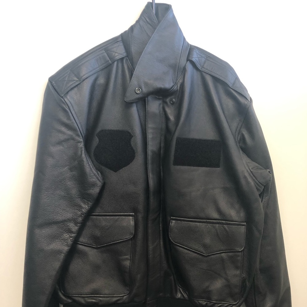 Leather jacket